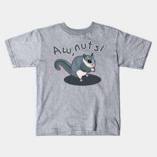 Aw, Nuts! A Flying Squirrel Kids T-Shirt